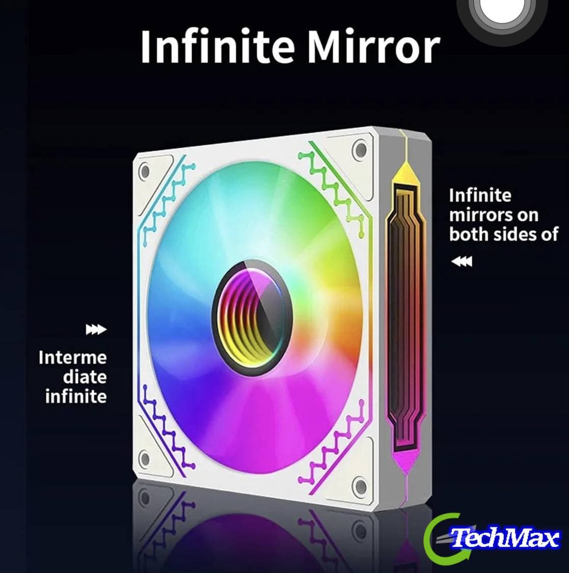 Computer Cooling PC Case Fan ARGB Cooling Fan Low Noise 800RPM-2000RPM±10% Speed PC Cooling Fans Large Air Volume 5V3Pin Lighting Effect ARGB Chassis Ventilador