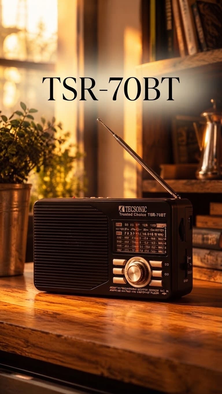 Tecsonic Radio (BT,USB,SD,RE) - TSR70BT