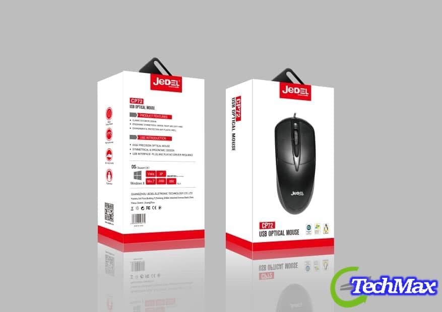 Jedel CP72 USB Optical Mouse