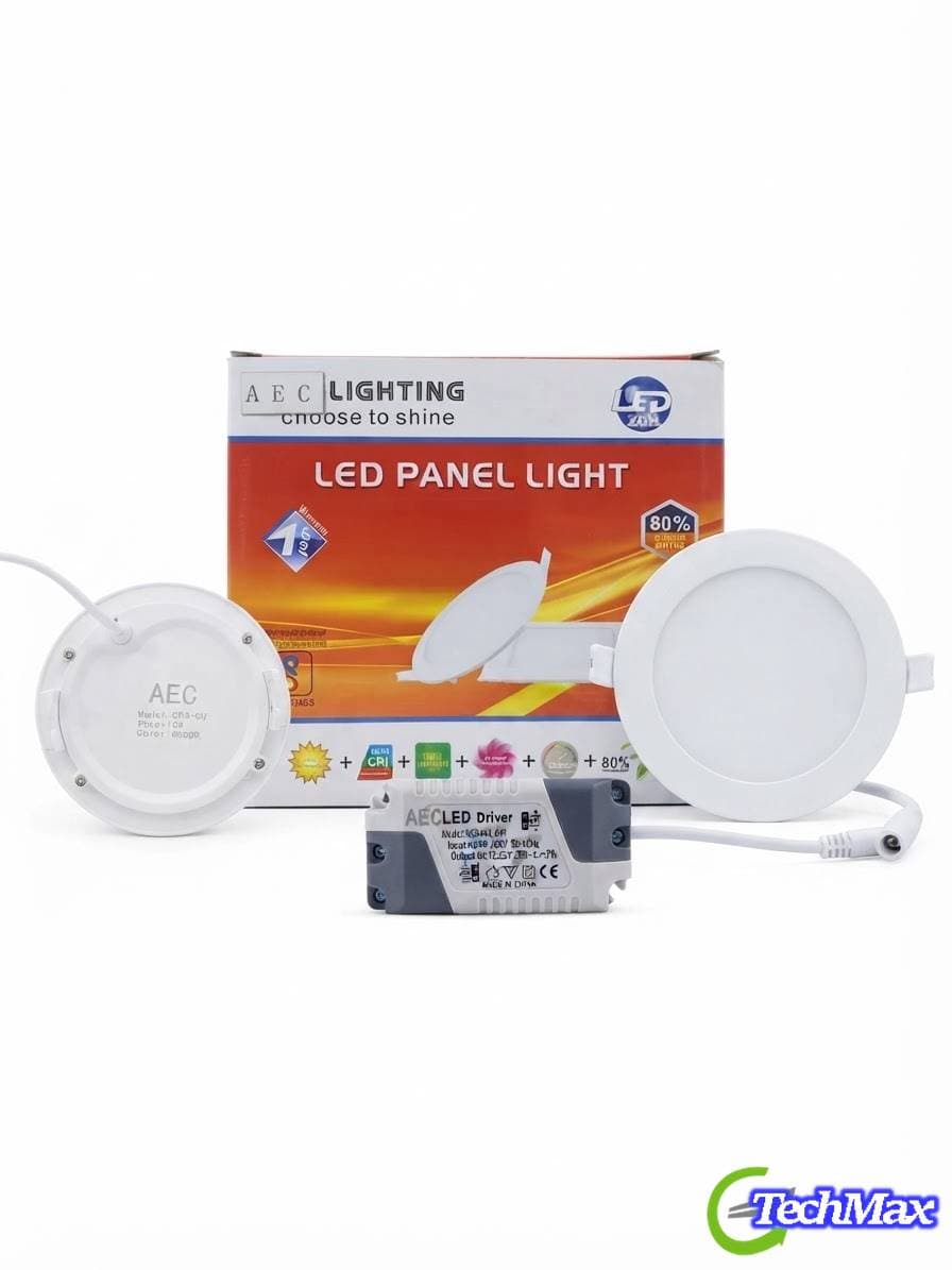 6W-SUNK-ROUND LED PANEL LIGHT