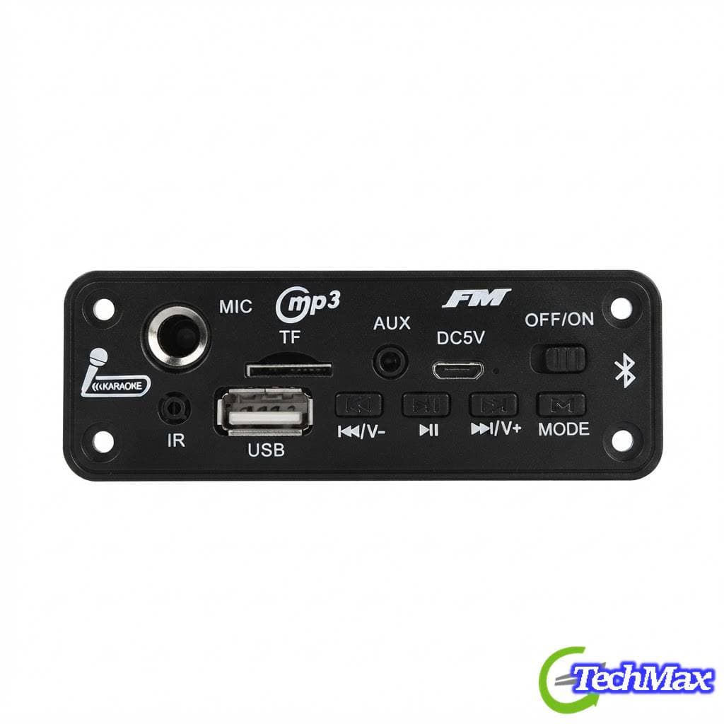 Bluetooth FM with MIC Slot Big Display USB IR Antenna Slot MP3 Stereo Audio Player Decoder Module Kit with Remote